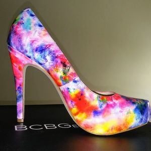 BCBGeneration "Parade" Platform Heels